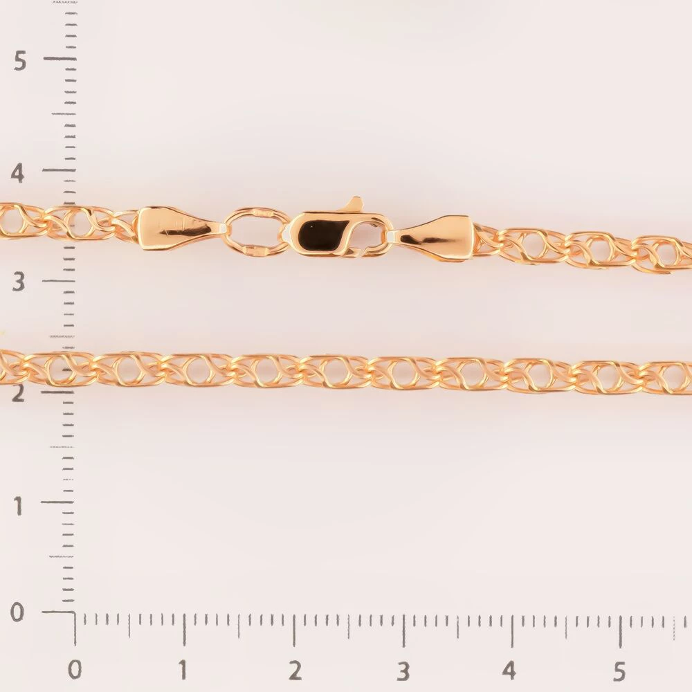 Цепь из красного золота 585 пробы