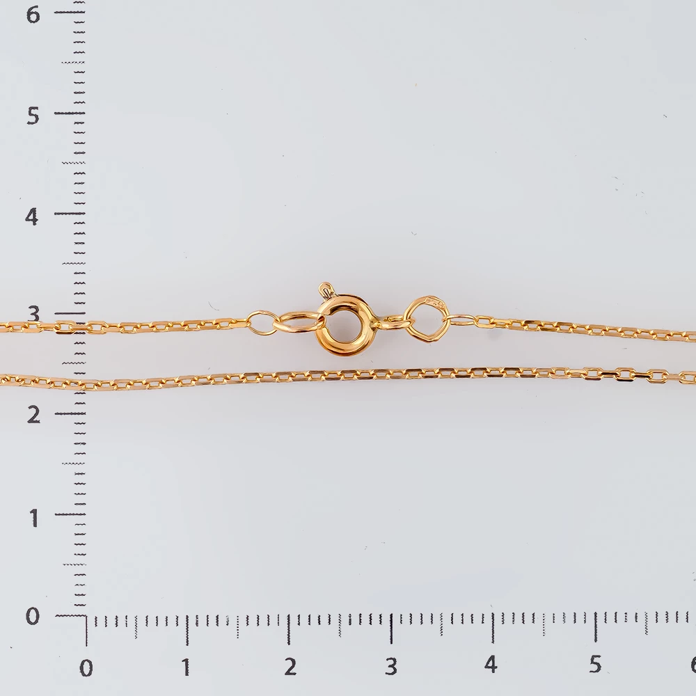 Цепь из красного золота 585 пробы