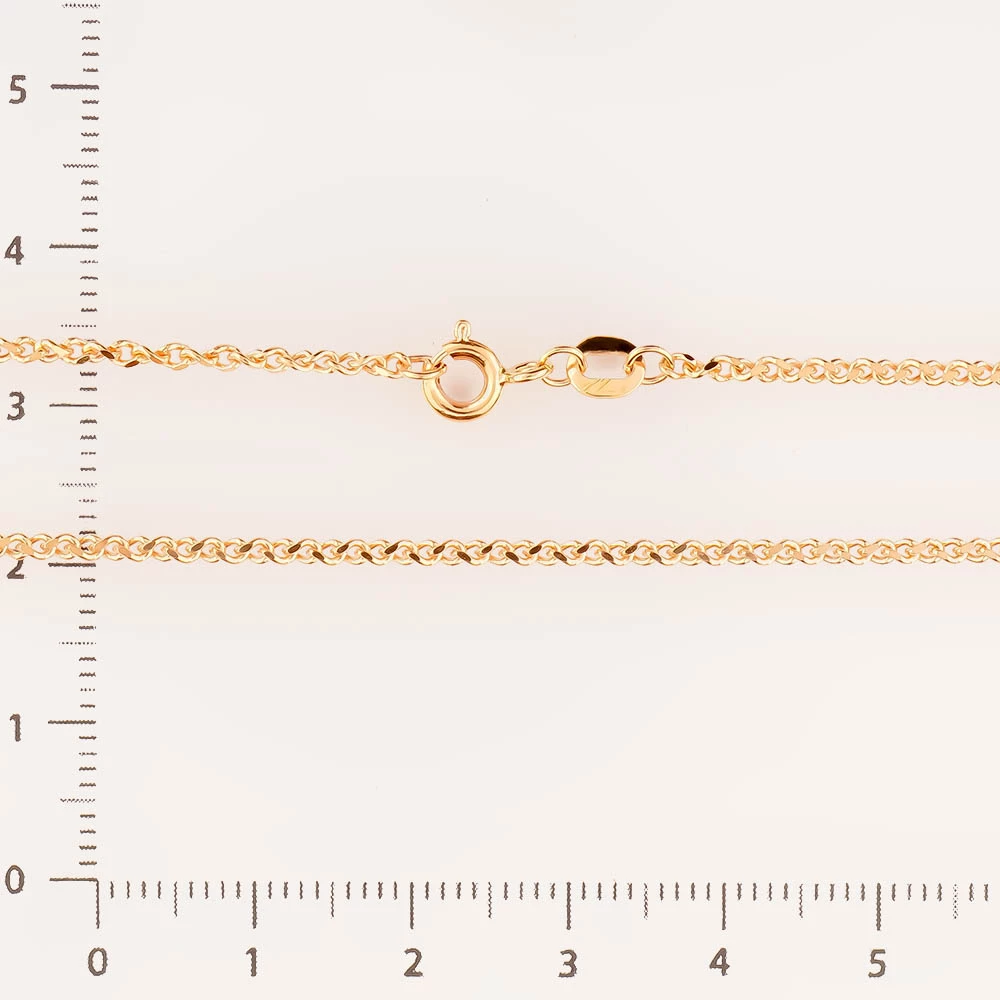 Цепь из красного золота 585 пробы