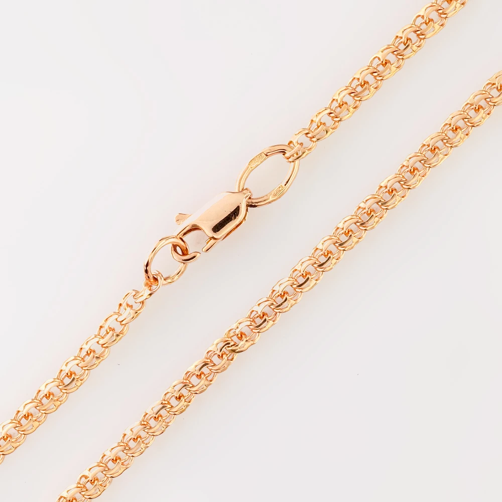 Цепь из красного золота 585 пробы