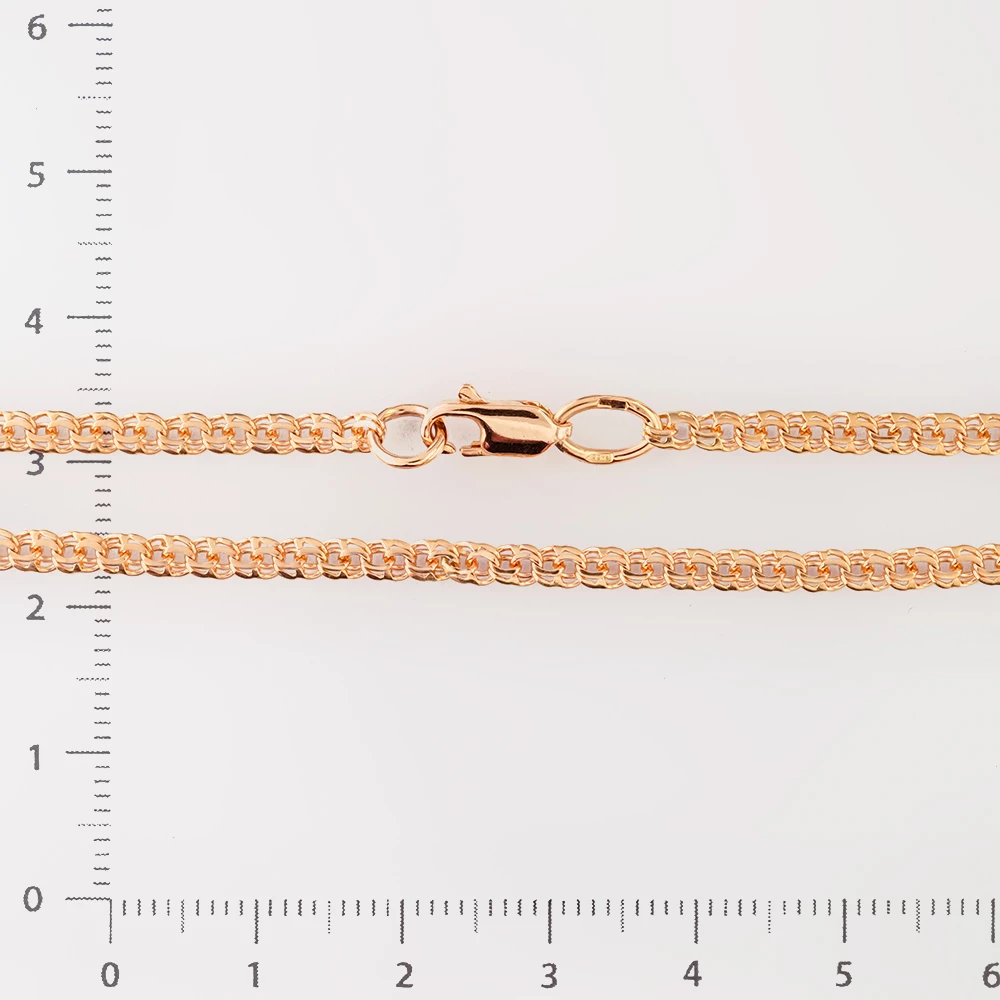 Цепь из красного золота 585 пробы