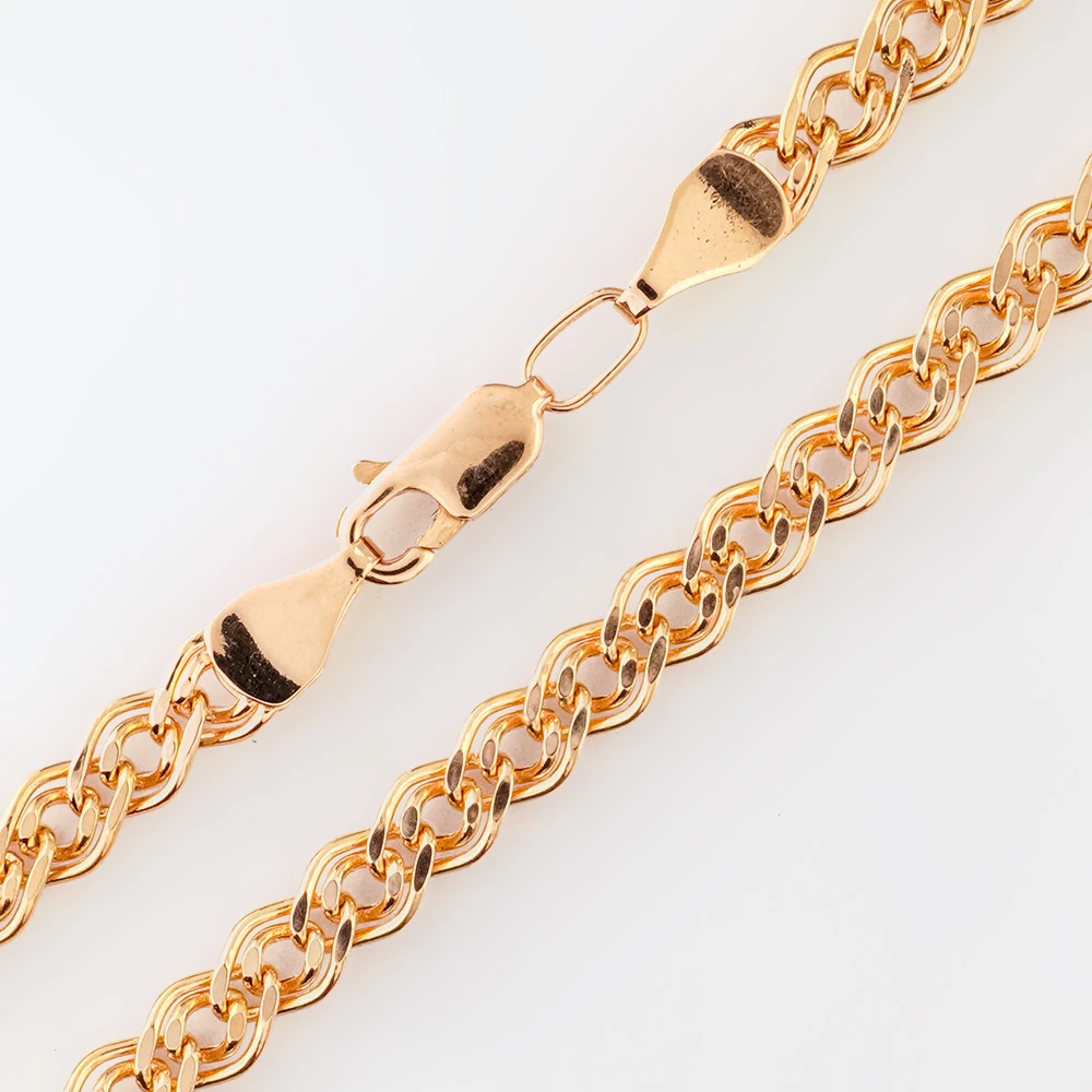 Цепь из красного золота 585 пробы