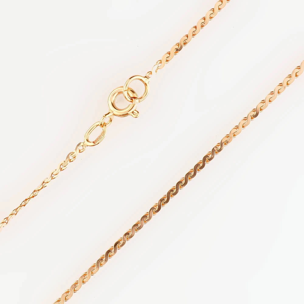 Цепь из красного золота 585 пробы