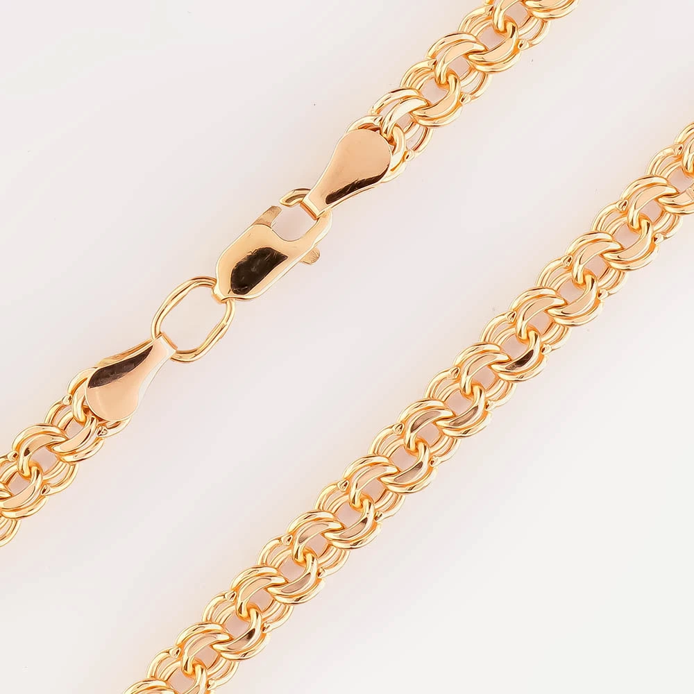 Цепь из красного золота 585 пробы