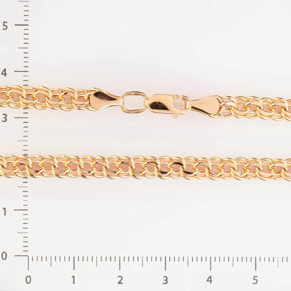 Цепь из красного золота 585 пробы