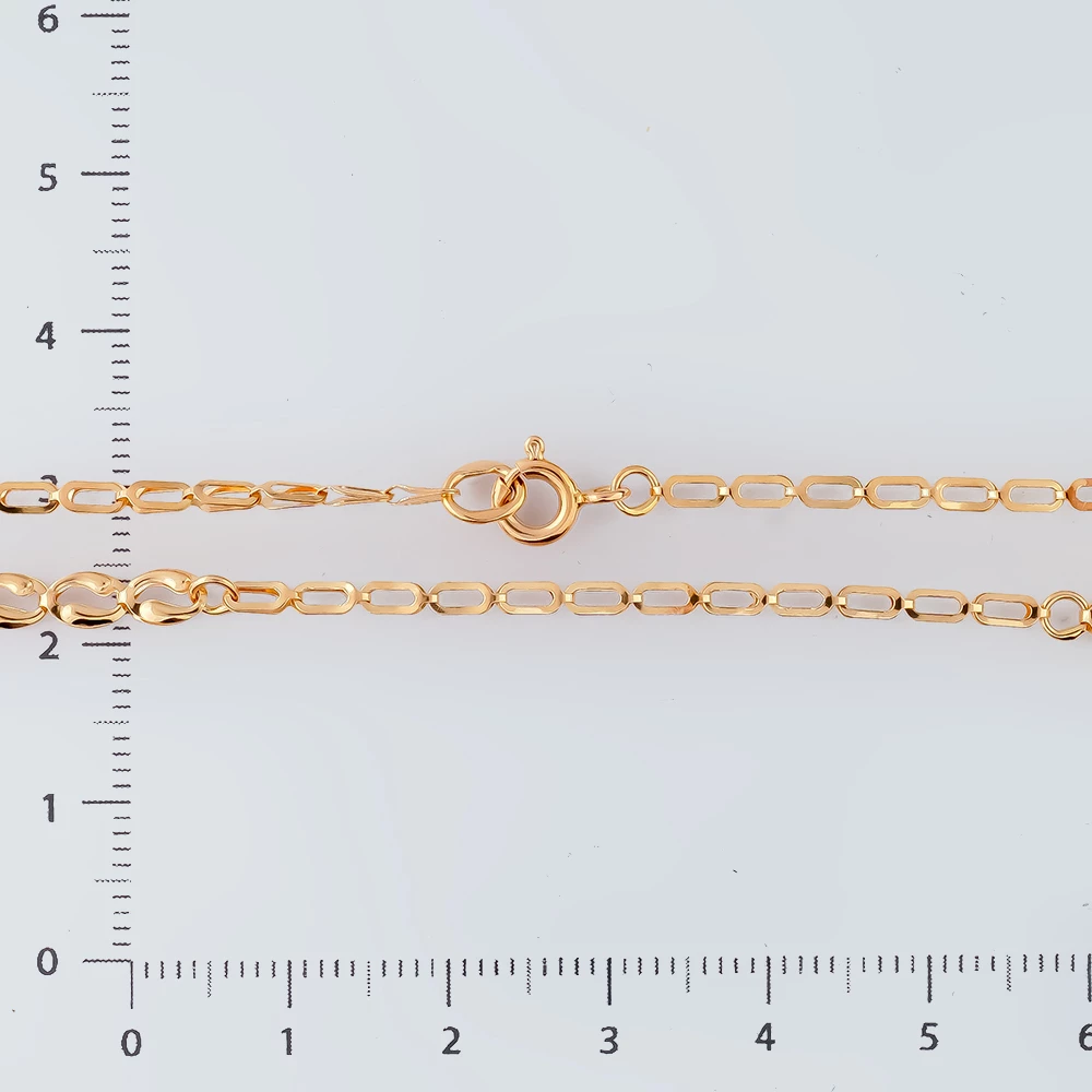 Цепь из красного золота 585 пробы