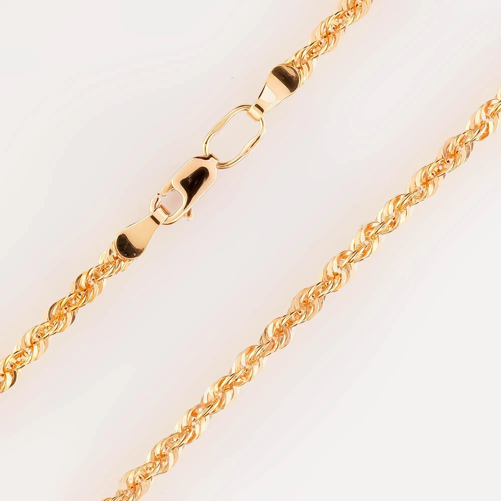 Цепь из красного золота 585 пробы