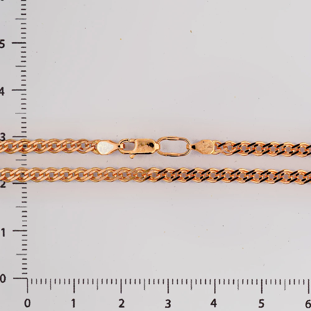 Цепь из красного золота 585 пробы