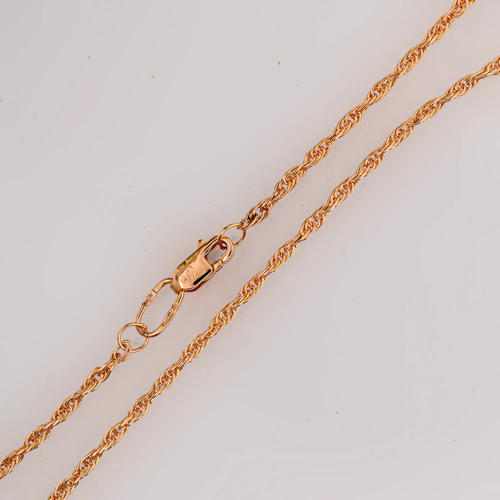 Цепь из красного золота 585 пробы