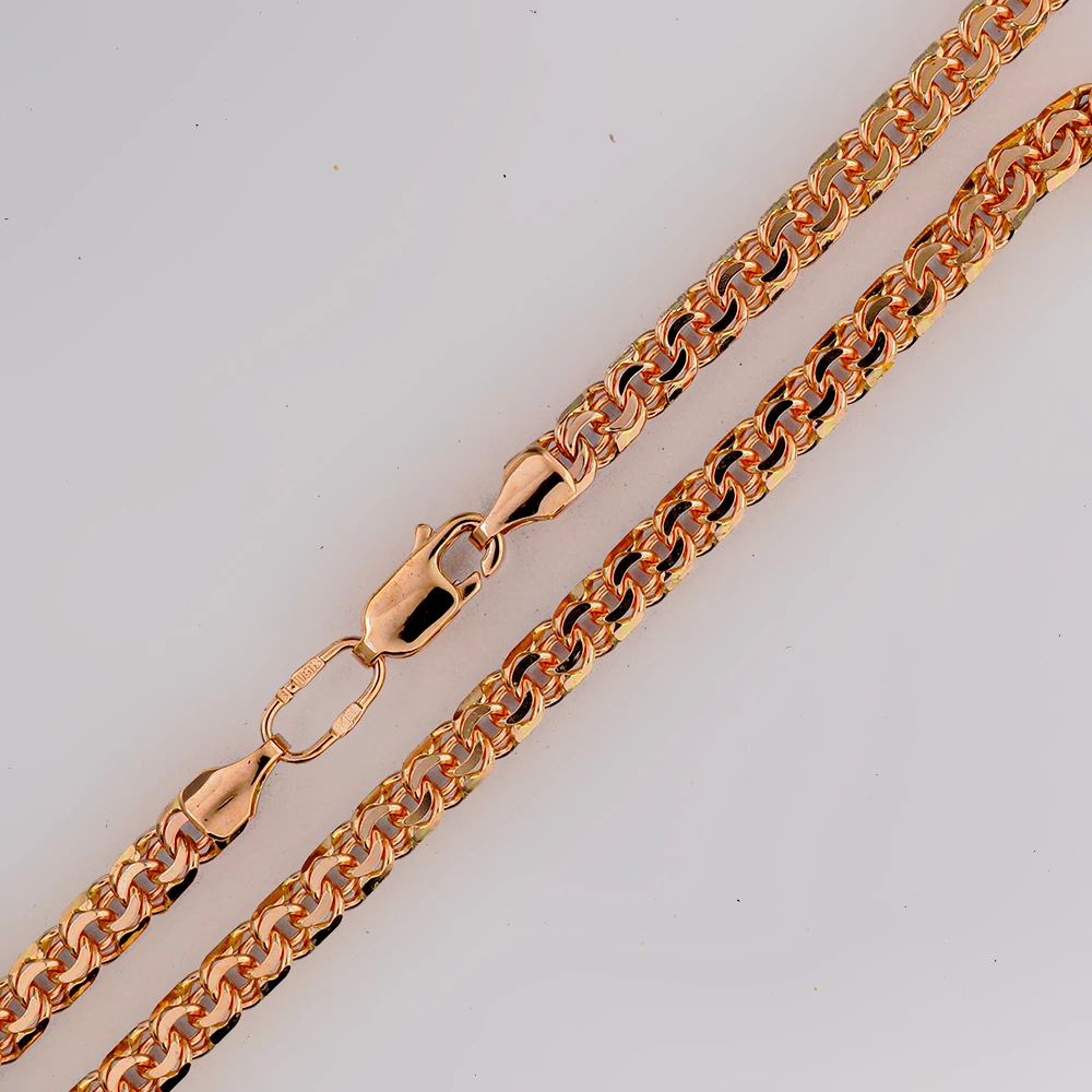 Цепь из красного золота 585 пробы