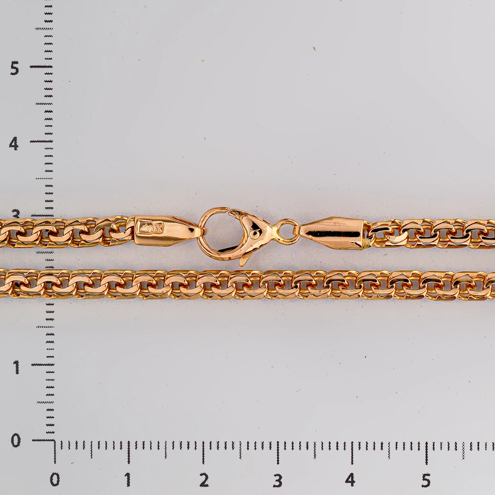 Цепь из красного золота 583 пробы