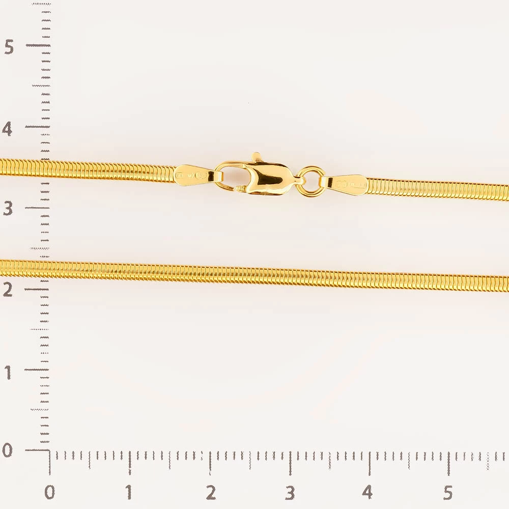 Цепь из желтого золота 750 пробы