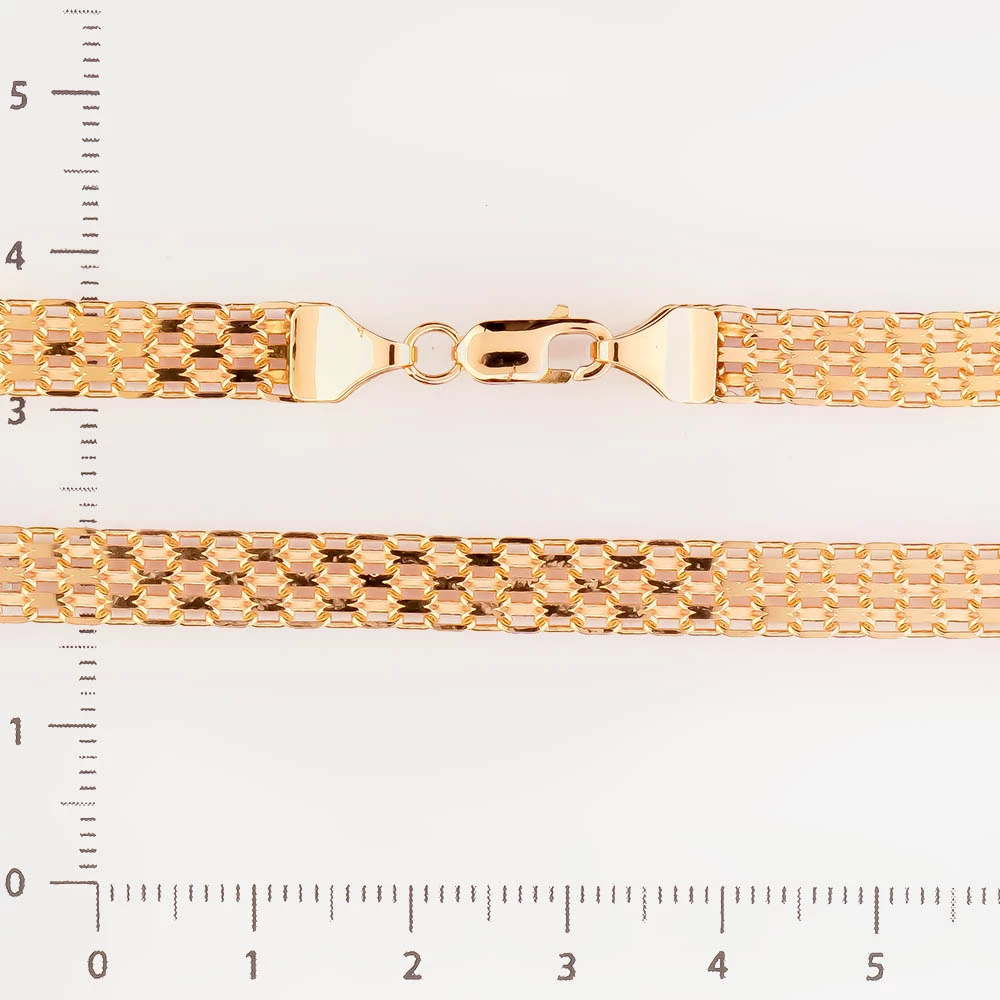 Цепь из красного золота 585 пробы