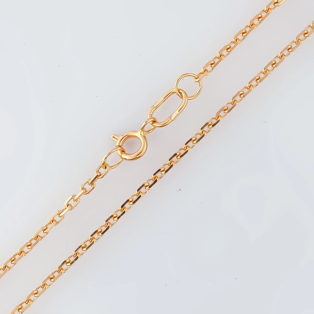 Цепь из красного золота 585 пробы