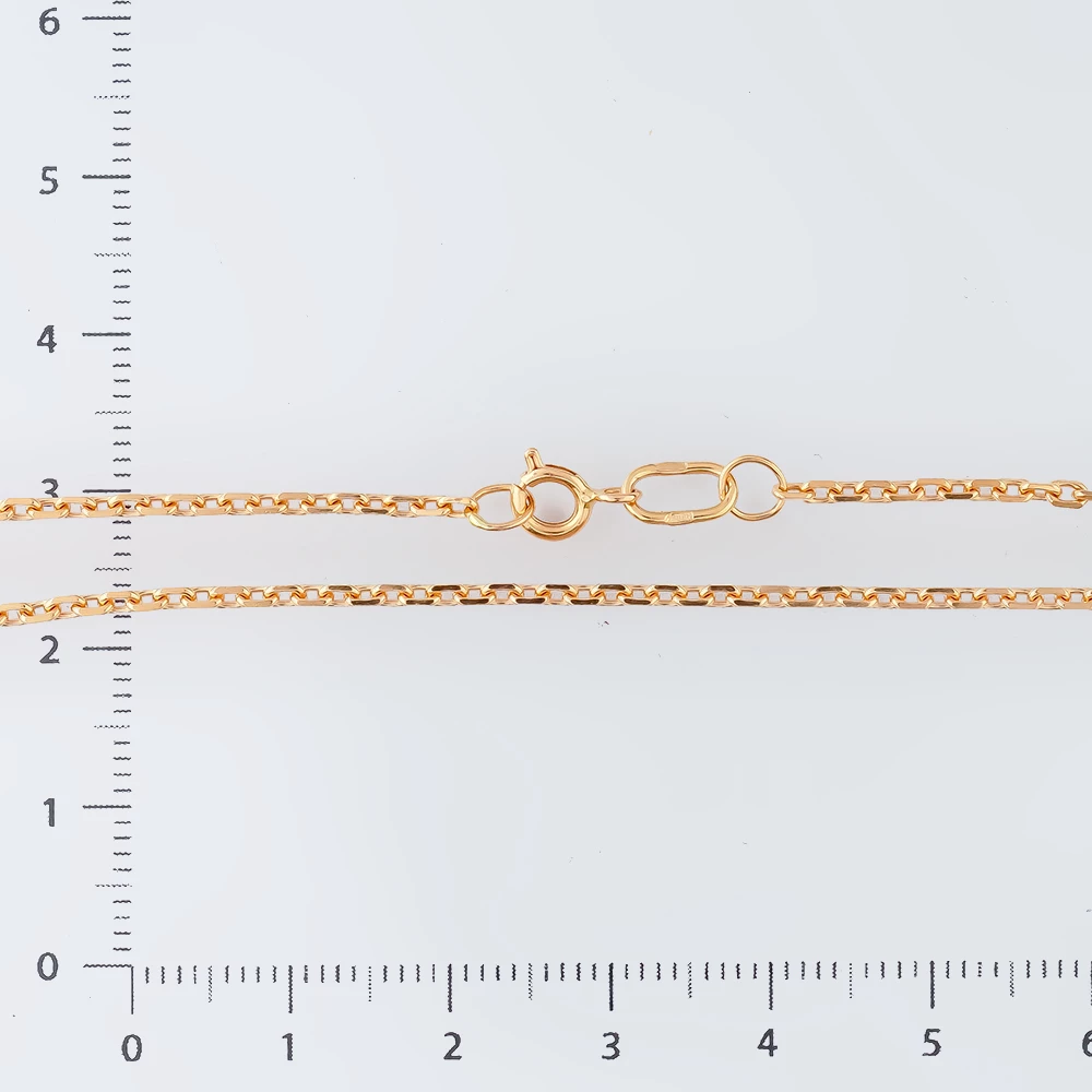 Цепь из красного золота 585 пробы