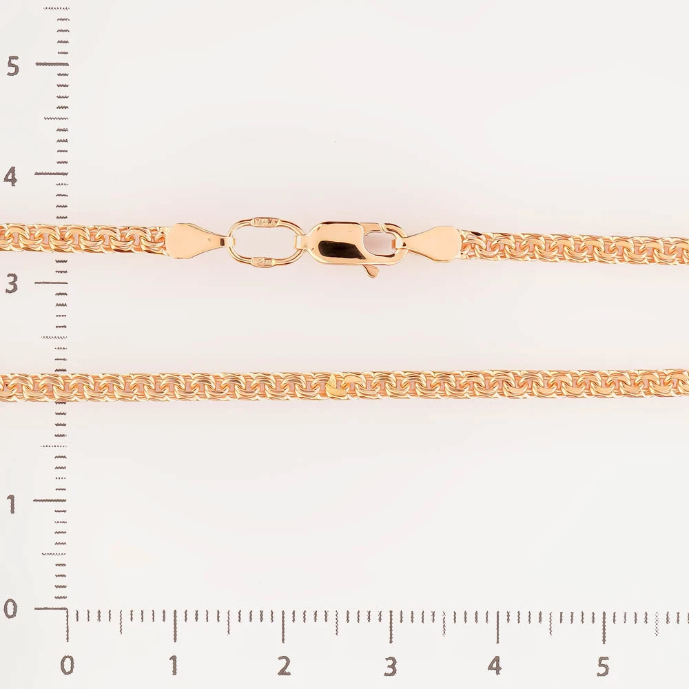 Цепь из красного золота 585 пробы