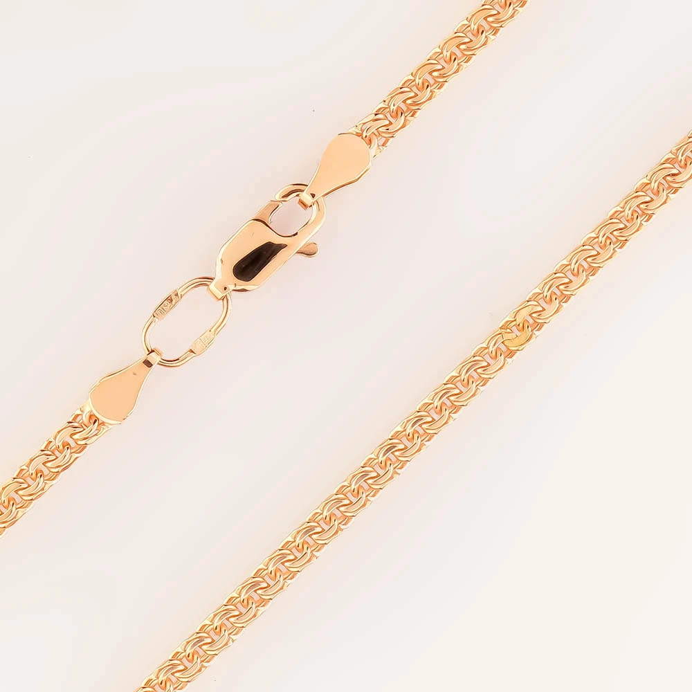 Цепь из красного золота 585 пробы