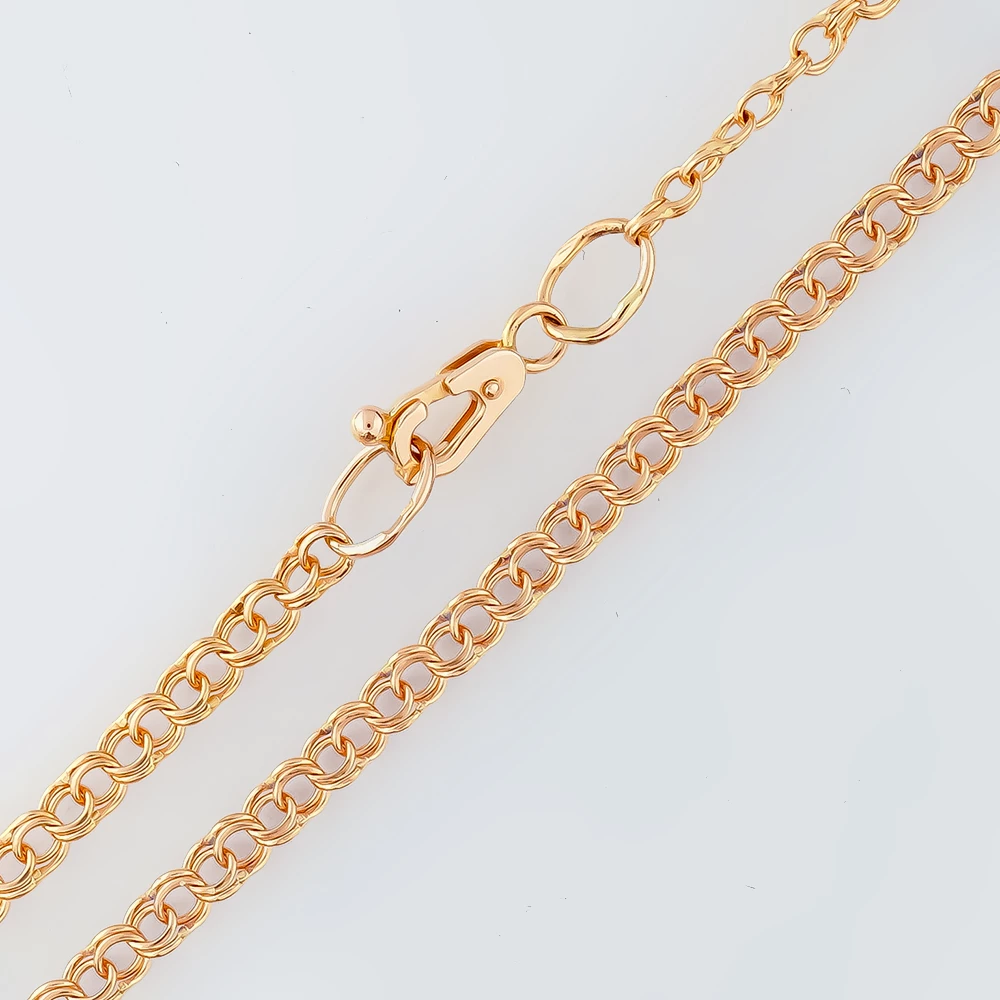 Цепь из красного золота 585 пробы