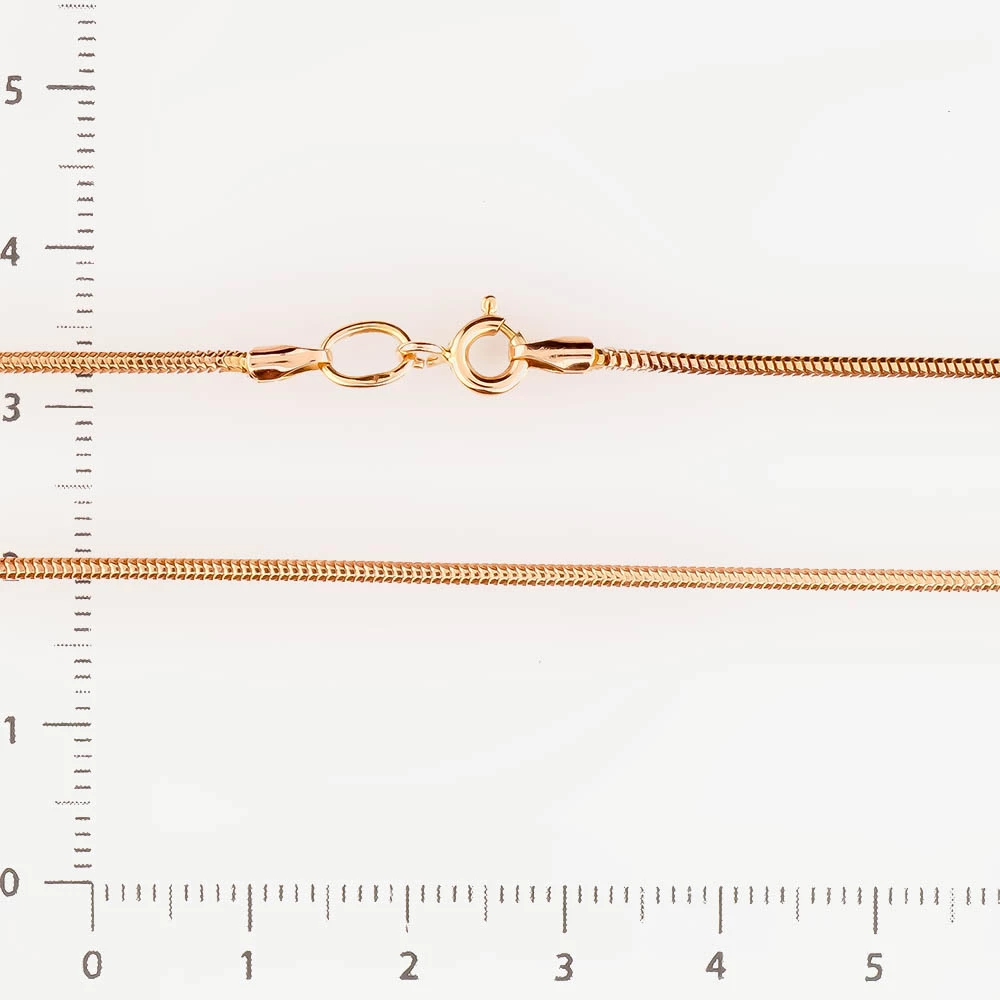 Цепь из красного золота 585 пробы