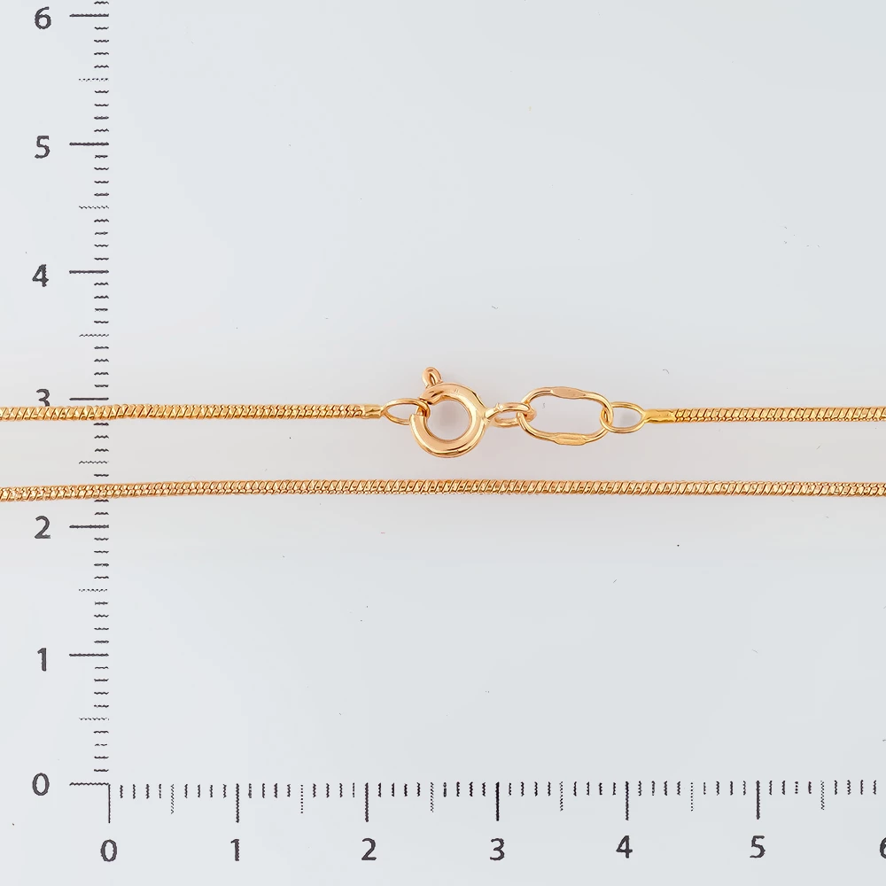 Цепь из красного золота 585 пробы