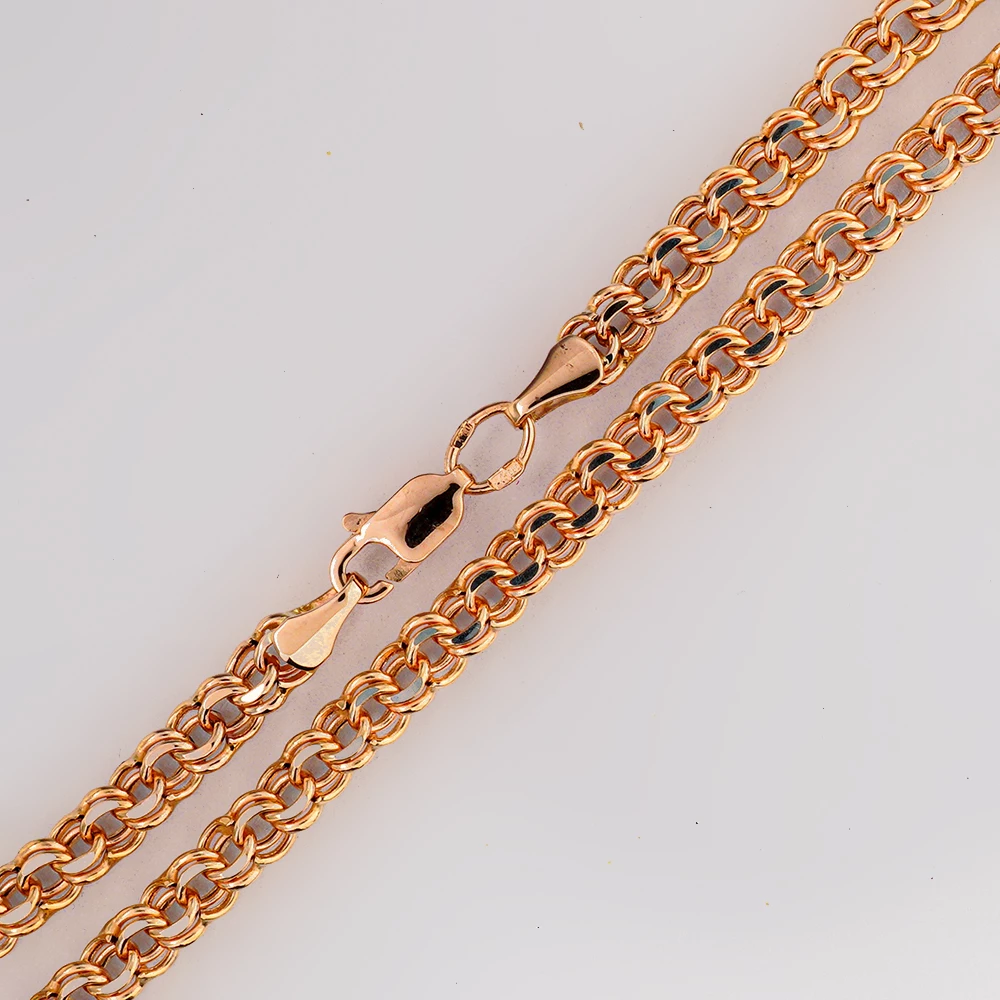 Цепь из красного золота 585 пробы