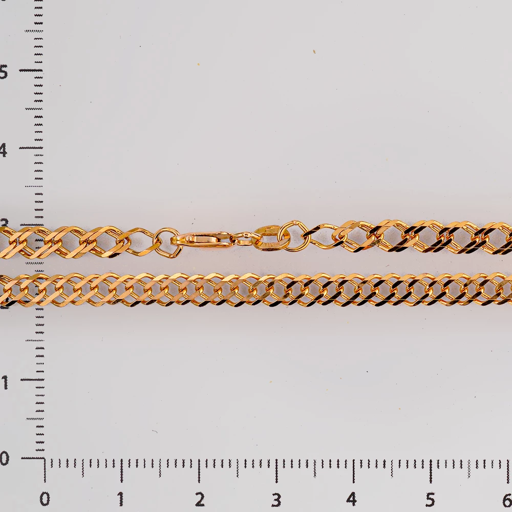 Цепь из красного золота 585 пробы