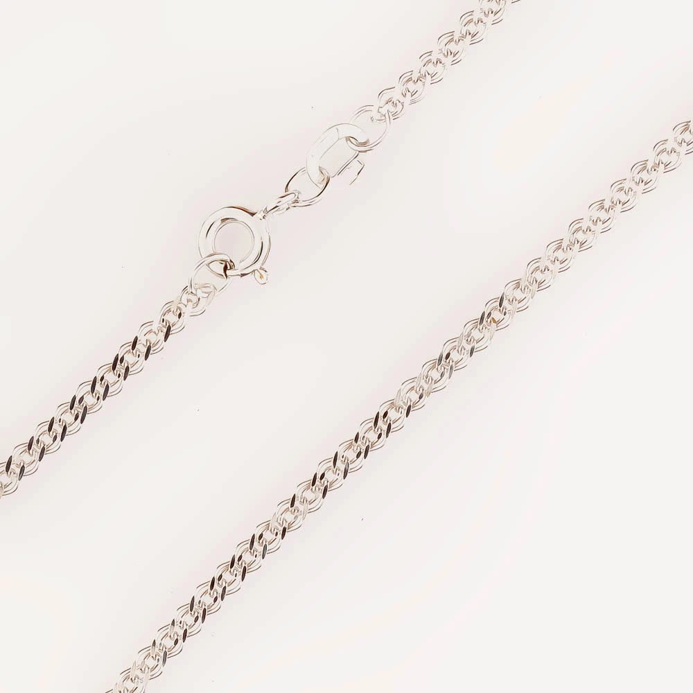 Цепь из белого золота 585 пробы