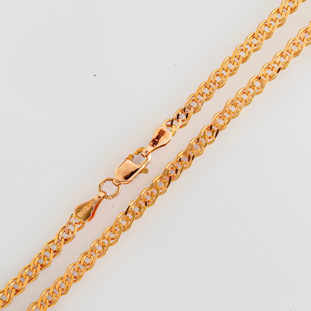 Цепь из красного золота 585 пробы