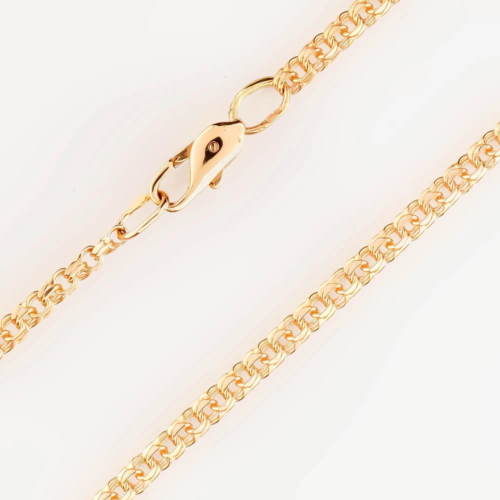 Цепь из красного золота 585 пробы