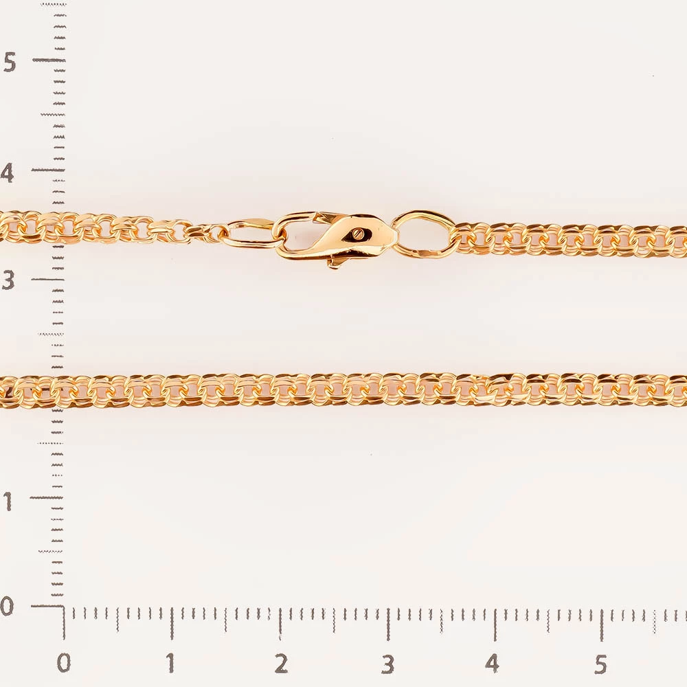 Цепь из красного золота 585 пробы