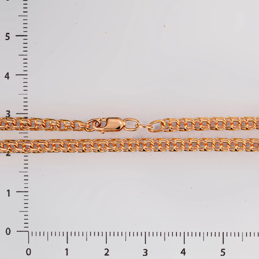 Цепь из красного золота 585 пробы