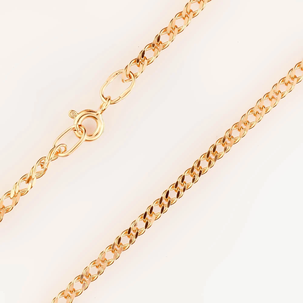 Цепь из красного золота 585 пробы