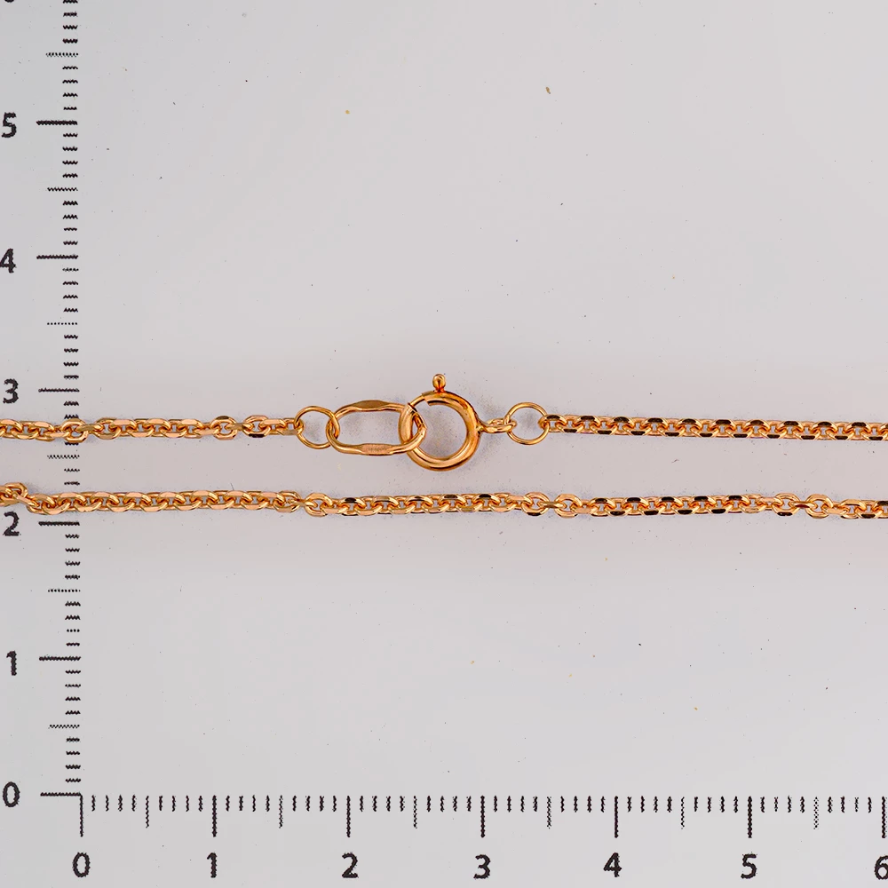 Цепь из красного золота 585 пробы