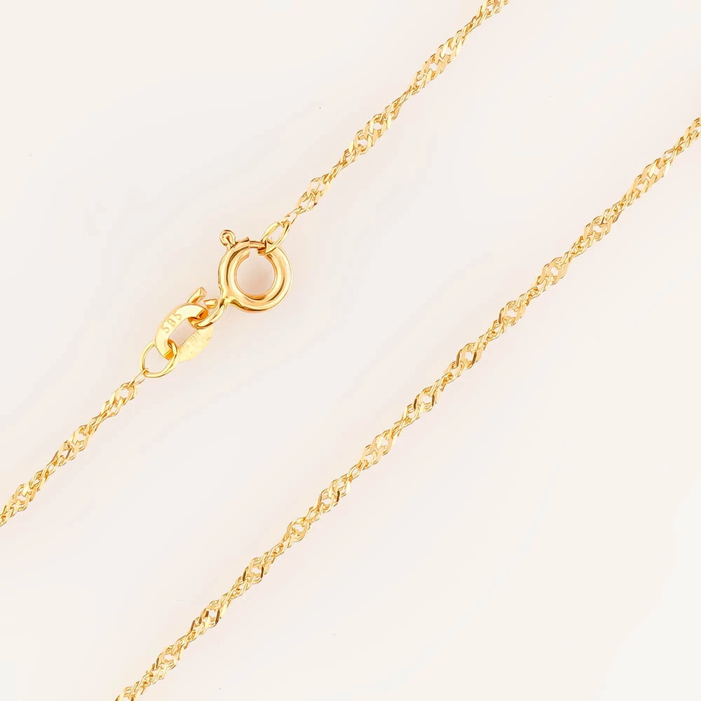 Цепь из красного золота 585 пробы