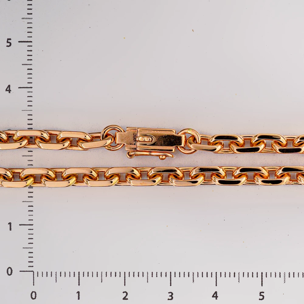 Цепь из красного золота 585 пробы