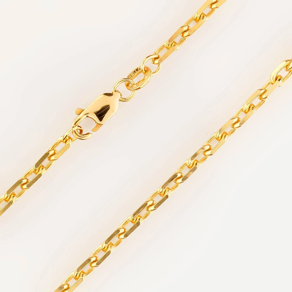 Цепь из желтого золота 750 пробы