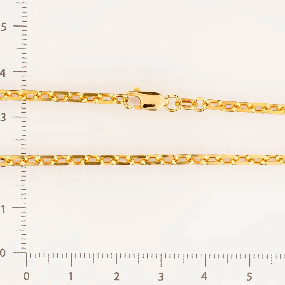 Цепь из желтого золота 750 пробы