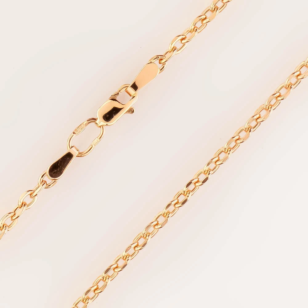 Цепь из красного золота 585 пробы