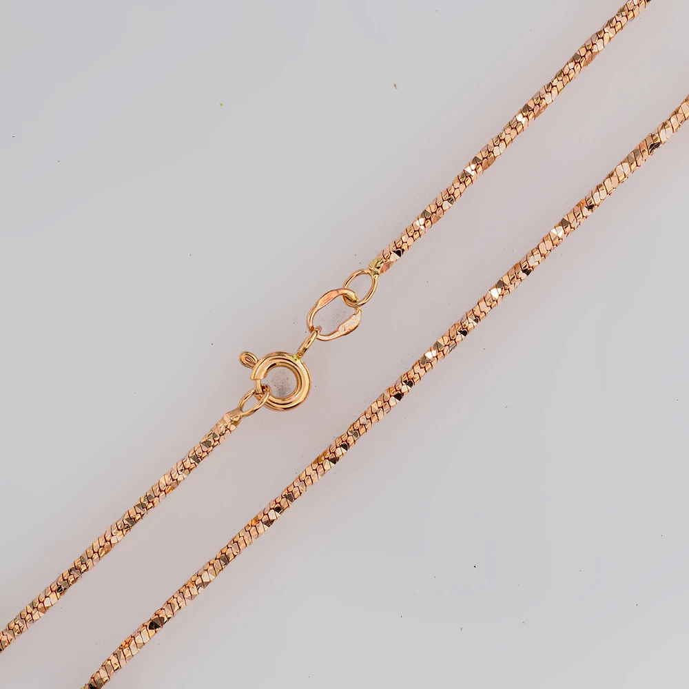 Цепь из красного золота 585 пробы