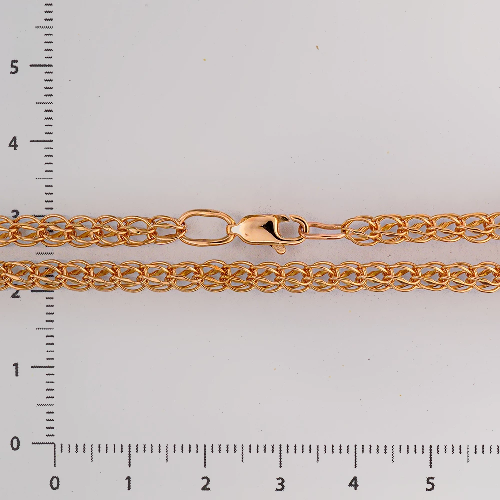 Цепь из красного золота 585 пробы
