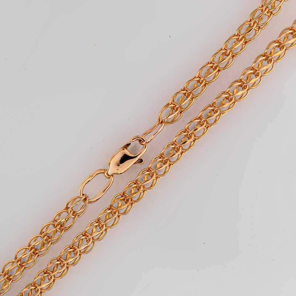 Цепь из красного золота 585 пробы