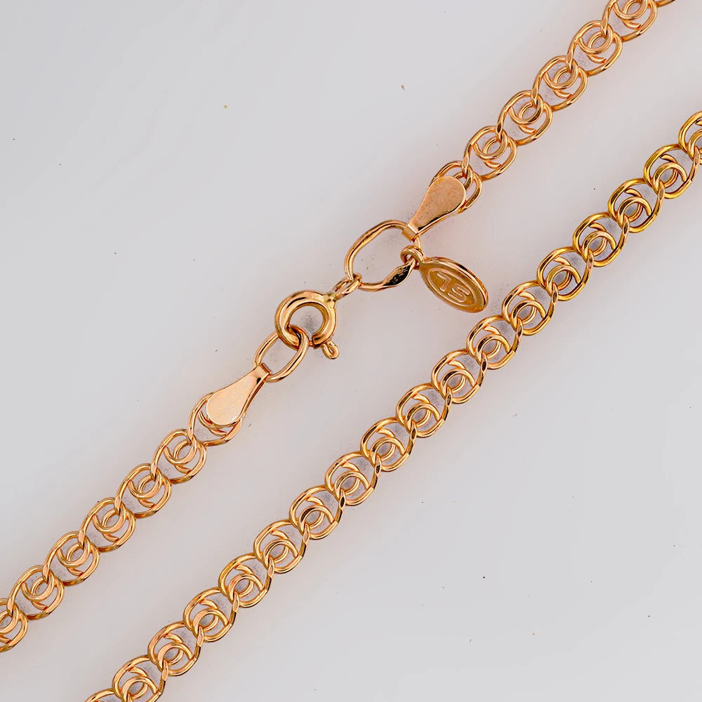 Цепь из красного золота 585 пробы