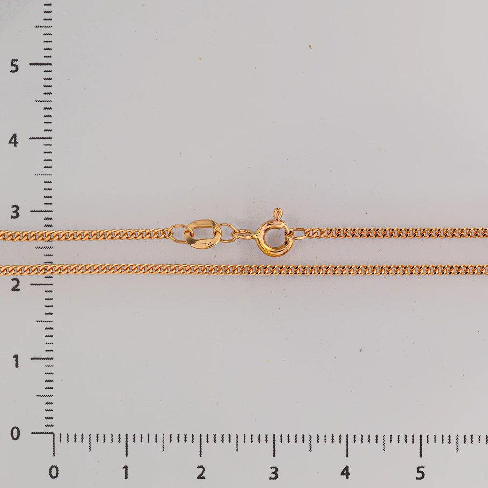 Цепь из красного золота 585 пробы