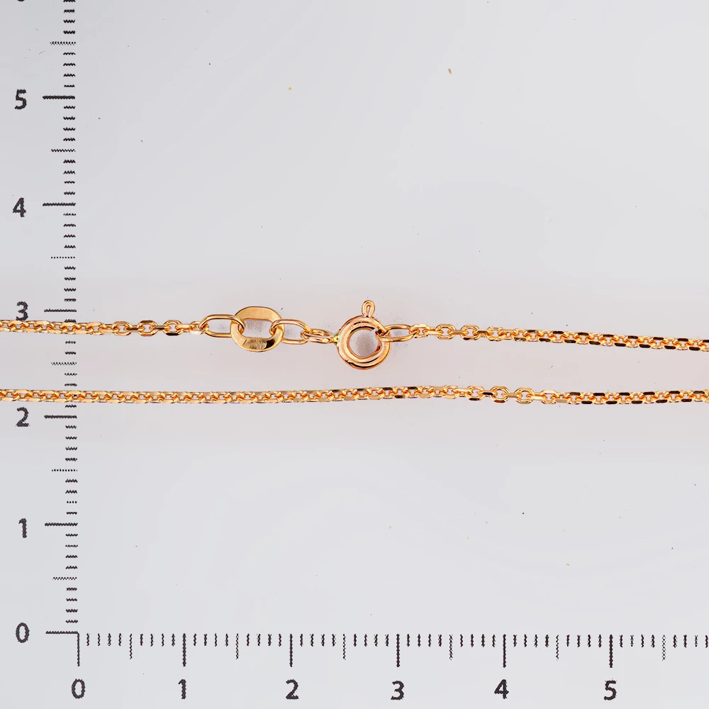 Цепь из красного золота 585 пробы