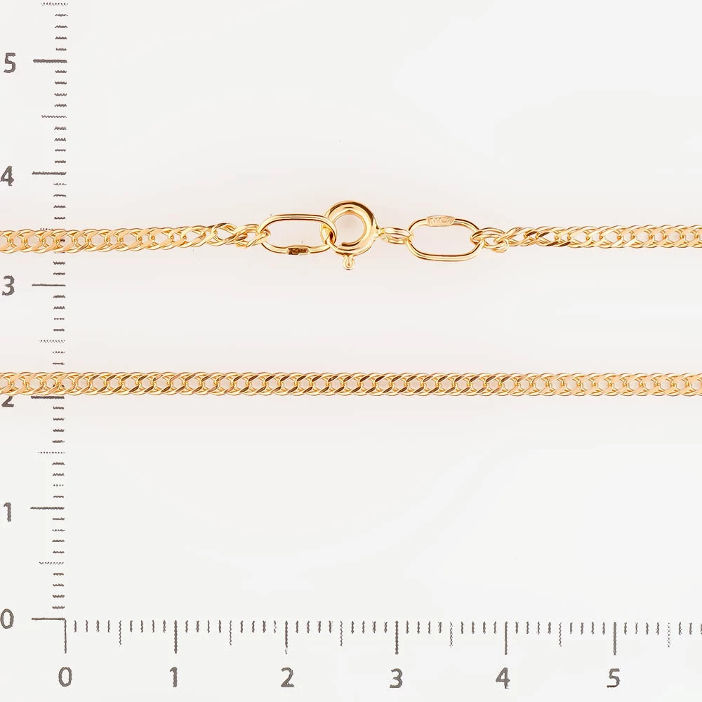 Цепь из красного золота 585 пробы