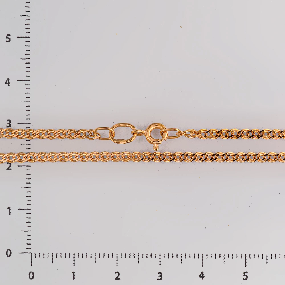 Цепь из красного золота 585 пробы