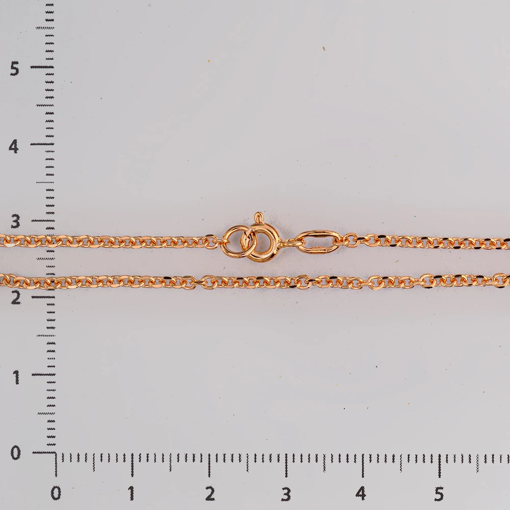 Цепь из красного золота 585 пробы