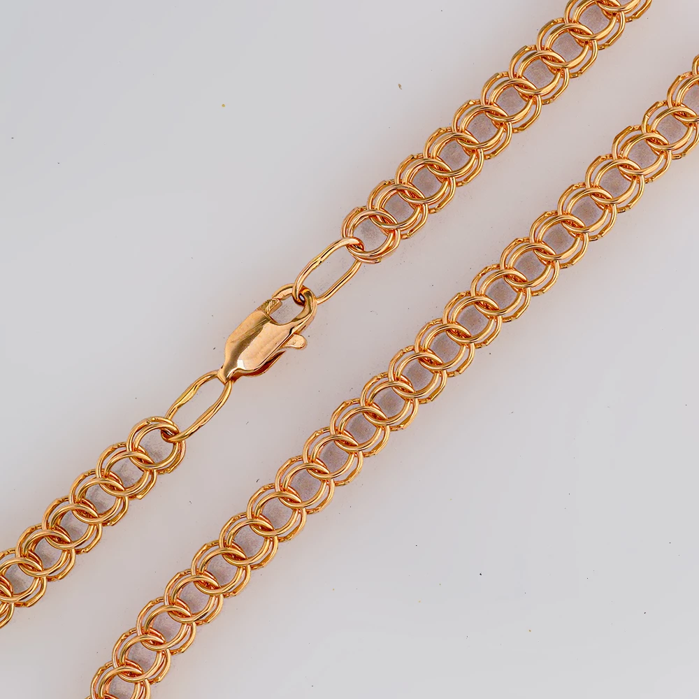 Цепь из красного золота 585 пробы