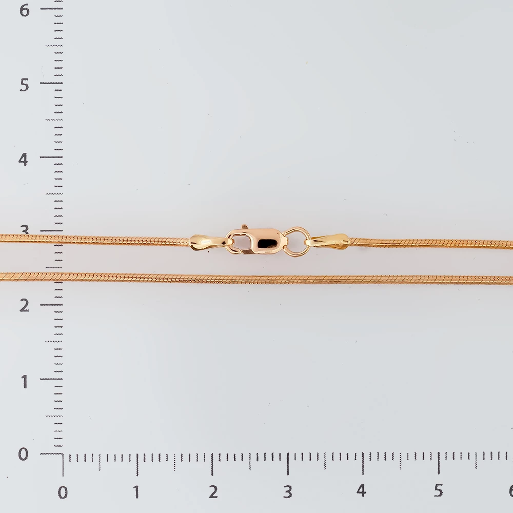 Цепь из красного золота 585 пробы