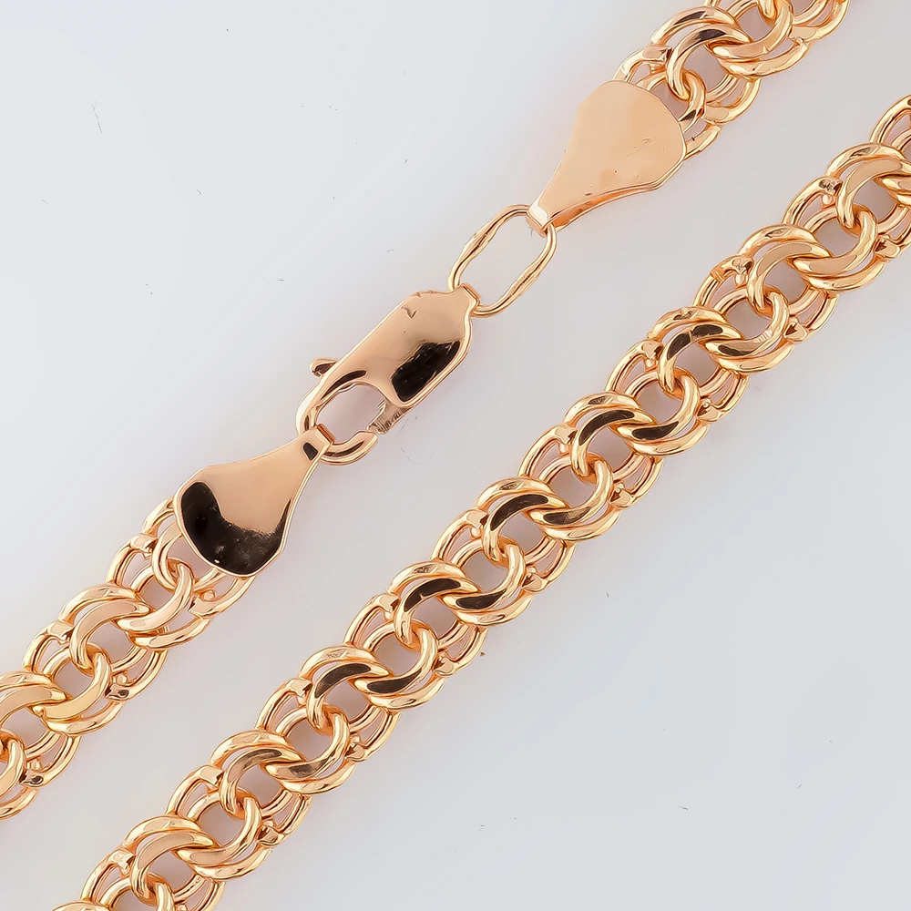 Цепь из красного золота 585 пробы